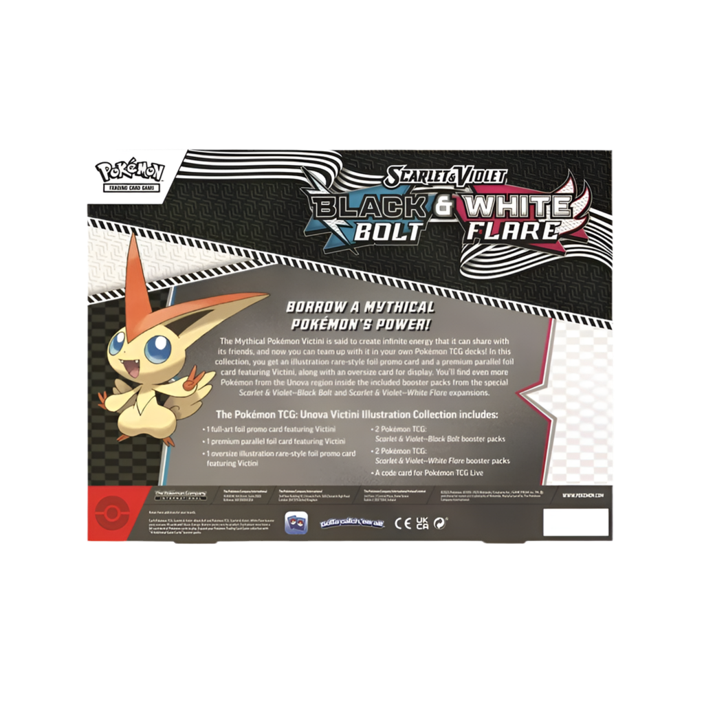Black Bolt & White Flare - Unova Victini Illustration Collection
