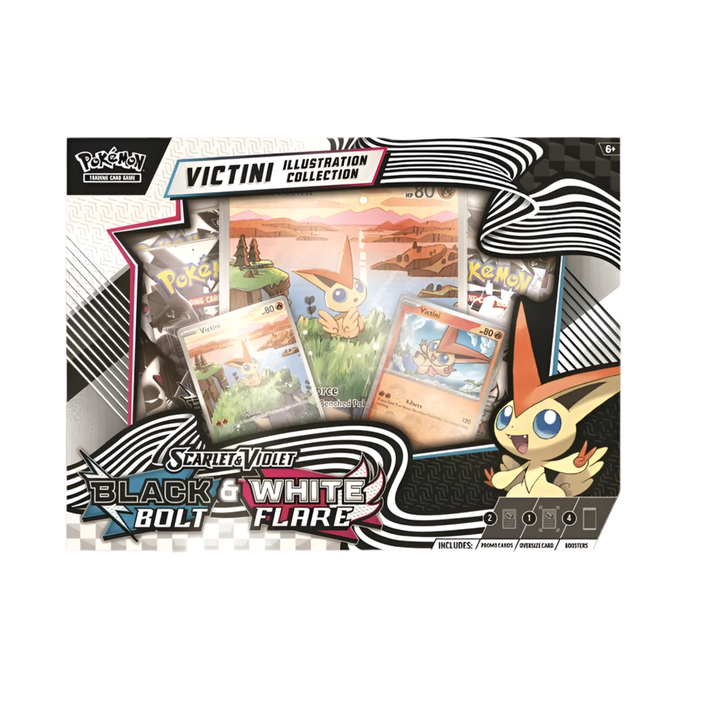 Black Bolt & White Flare - Unova Victini Illustration Collection