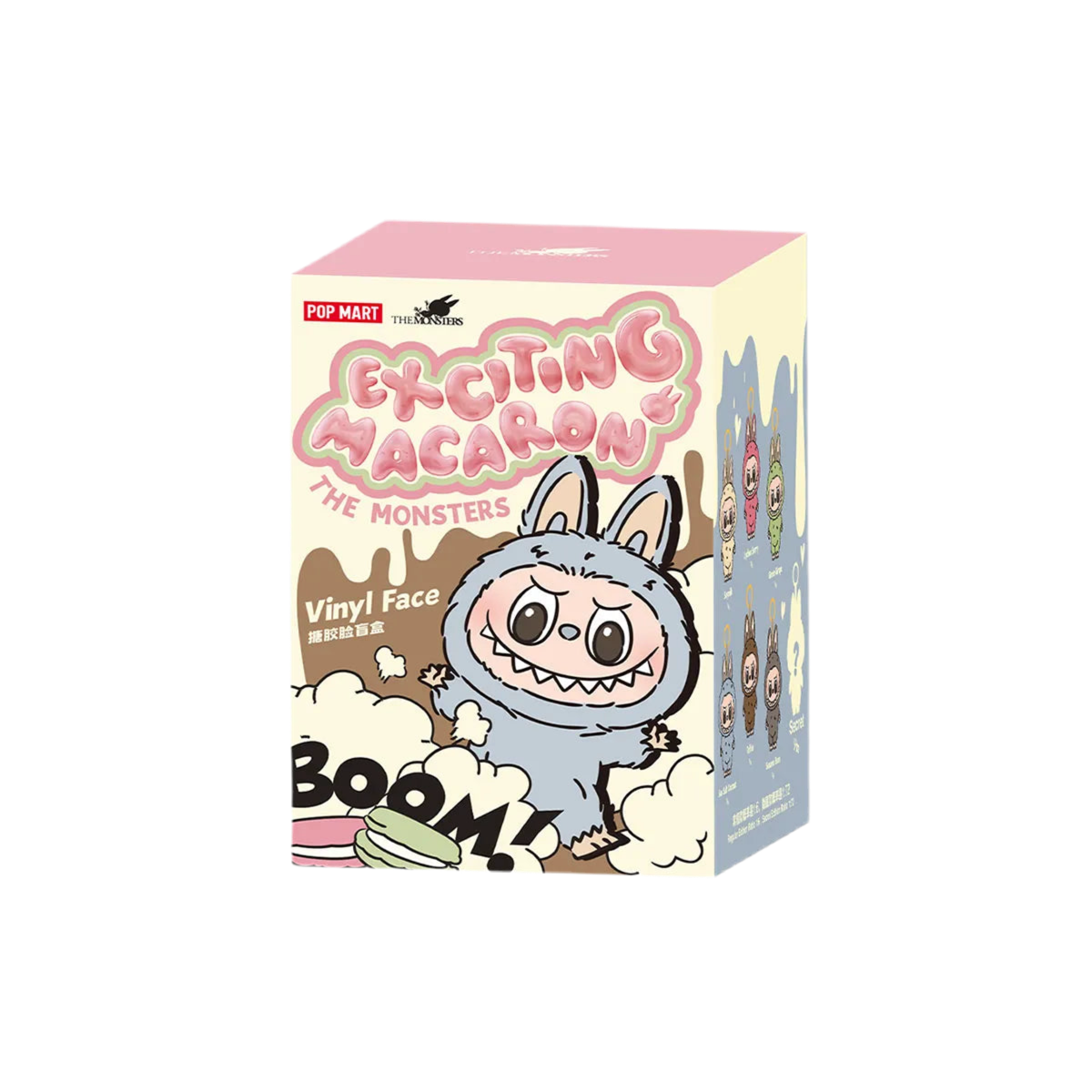 Pop Mart: The Monsters - Exciting Macaron Vinyl Face Blind Box