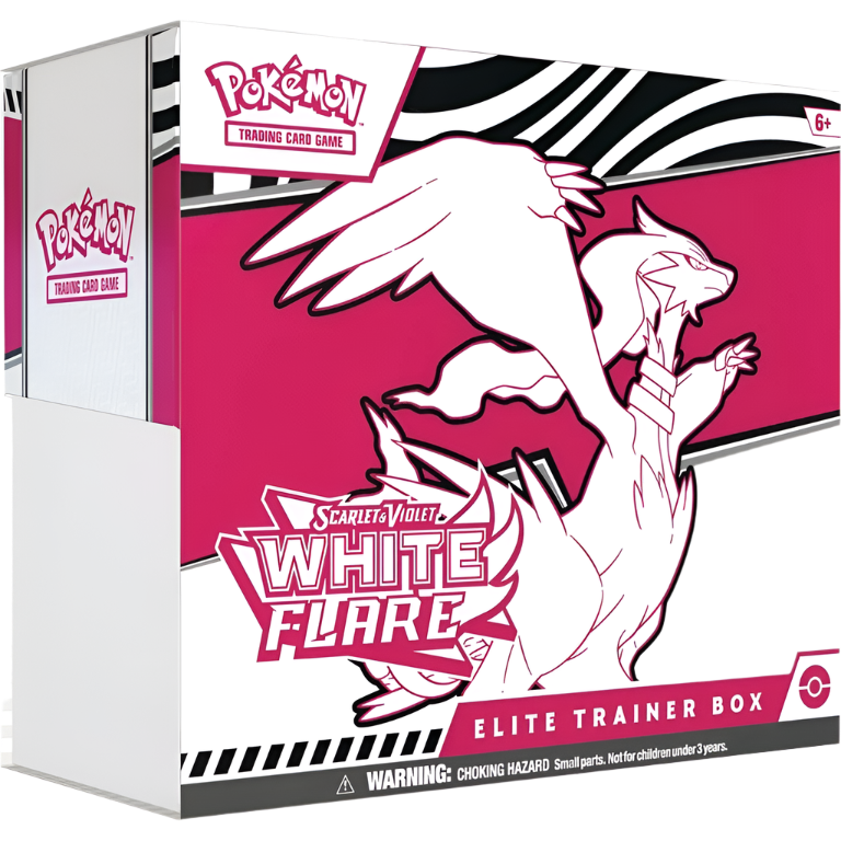 White Flare Elite Trainer Box (ETB)