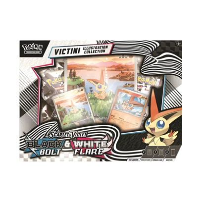 Black Bolt & White Flare - Unova Victini Illustration Collection
