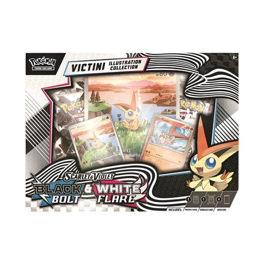 Black Bolt & White Flare - Unova Victini Illustration Collection