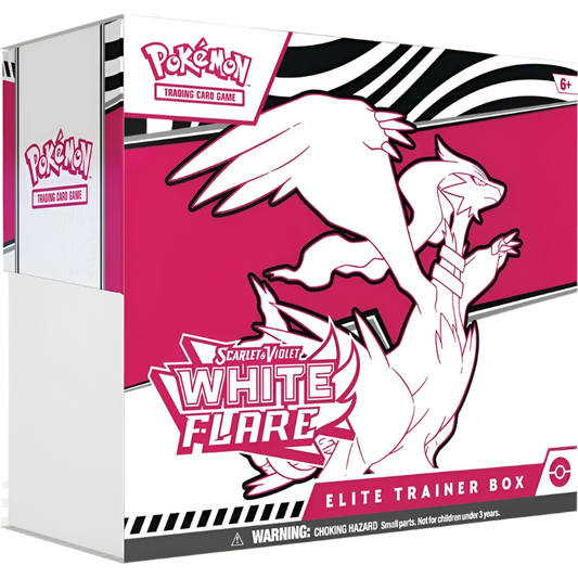 White Flare Elite Trainer Box (ETB)