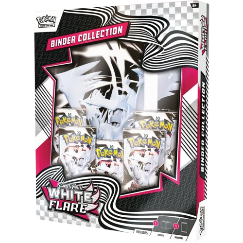 White Flare Binder Collection