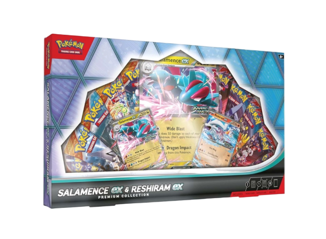 Salamence EX & Reshiram EX Premium Collection Box